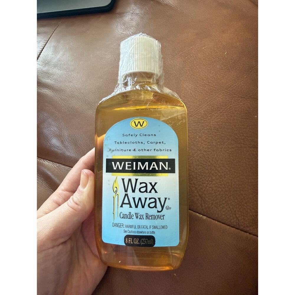 (1) Weiman Wax Away Candle Wax Remover 8 fl oz, Discontinued, HTF, NEW!
